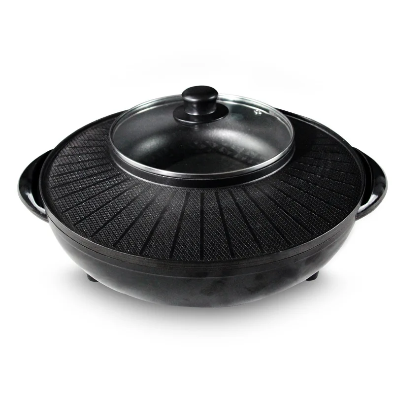 

Hot pot, barbecue, hot pot, multi-functional baking dish, electric hot pot, household electric baking pan