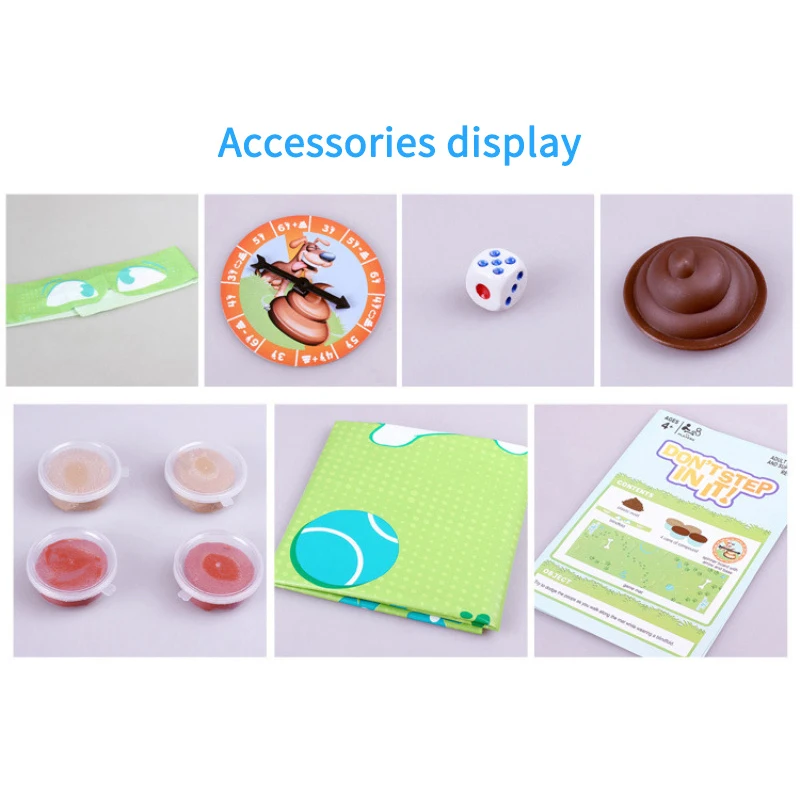 Купить Игры для родителей и детей в помещении делают шаг вперед! Игра на вечерние «Don't Step In It», забавная шутка, игрушка, подарки