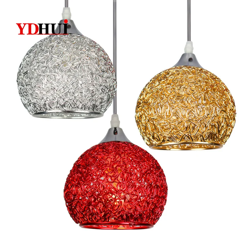 Современный потолочный светильник из кованого алюминия подвесной s винтажный