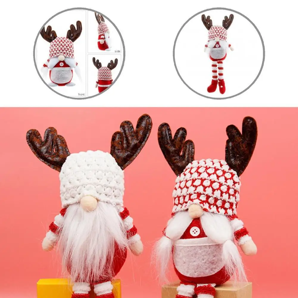 

Долговечная легкая Рождественская Гном-кукла, многофункциональное карликовое украшение, прекрасное для детей