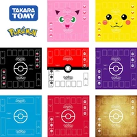 pokemon 2 player ptcg trainer playmat play against table mat anime toy gift pokeball pikachu playing card game mat mouse pad