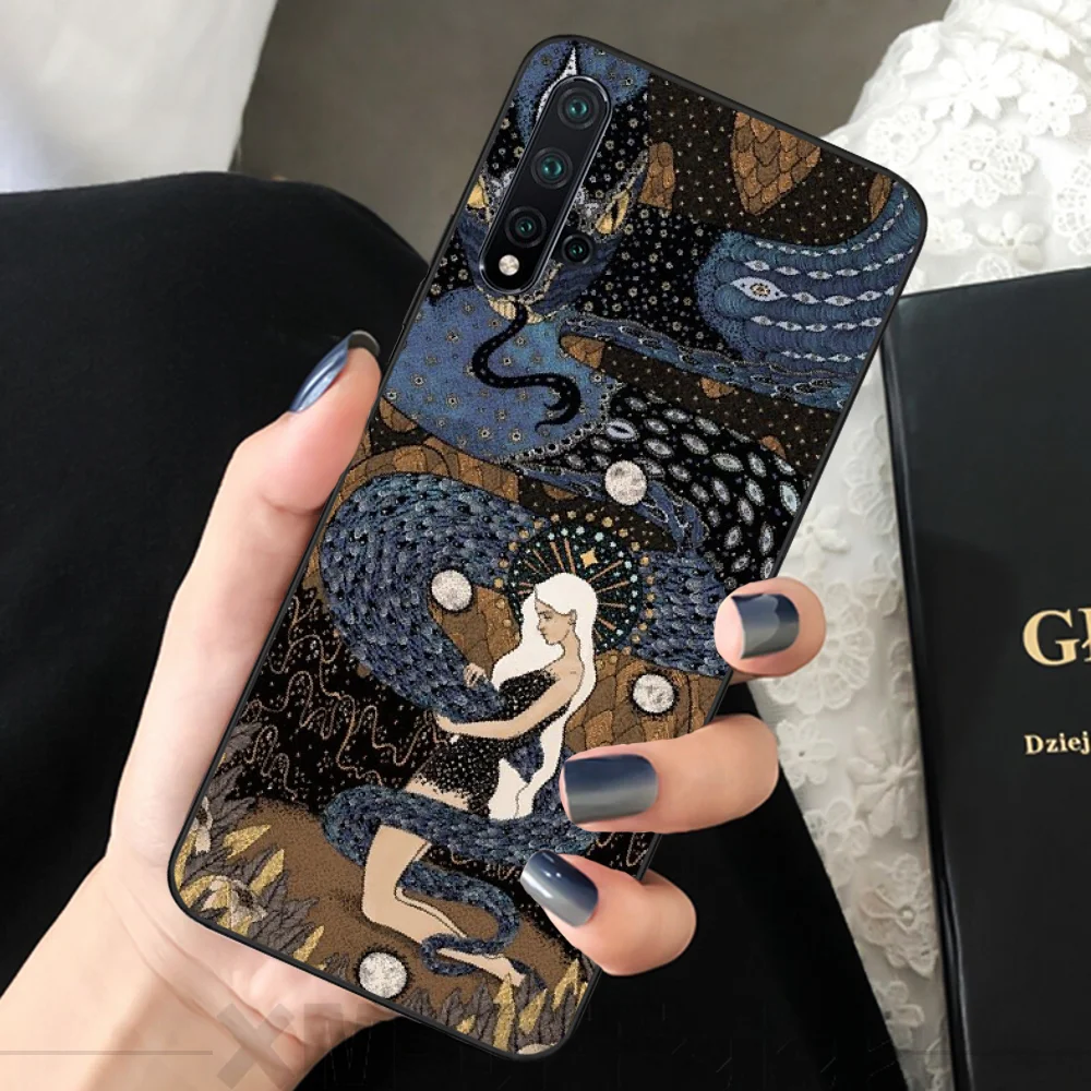 Чехол для телефона Reayou с красивым изображением девушки из природы чехол huawei nova 2 2i