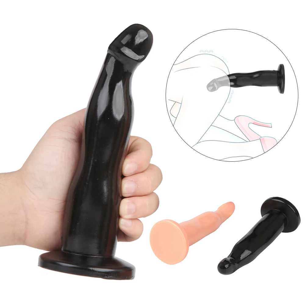 7 87 дюймовый анальный фаллоимитатор на присоске мягкая гладкая Женская