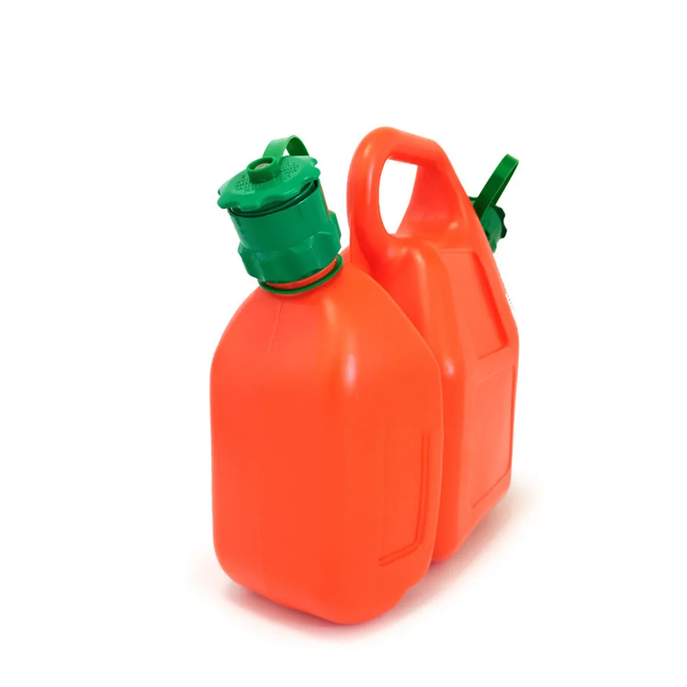 

6L Plastic 30*12*22cm Oil Mixing Bottle Petrol Fuel Mixing Bottle Tank Easy To Pour Spout And Separate Filling Points For Petrol