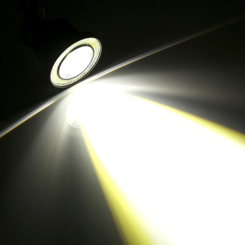 Водонепроницаемый светодиодный противотумансветильник прожектор с линзами 2 шт.