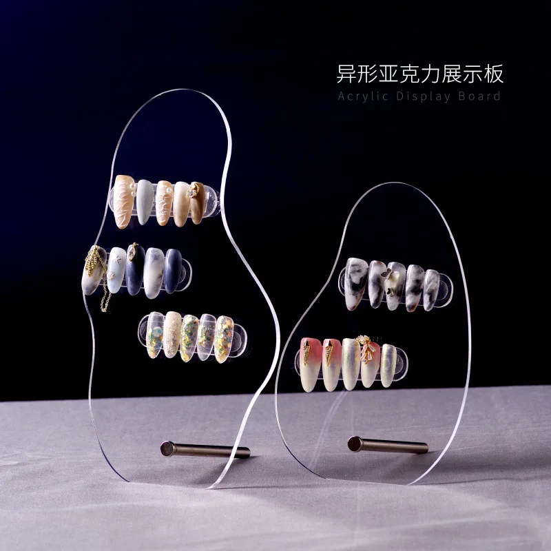 

Акриловая подставка для ногтей в японском стиле в форме облака, реквизит для фотосъемки, подставка для демонстрации ногтей