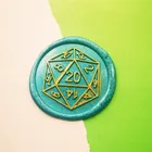Печать для восковых печатей D20 Gamer Dice