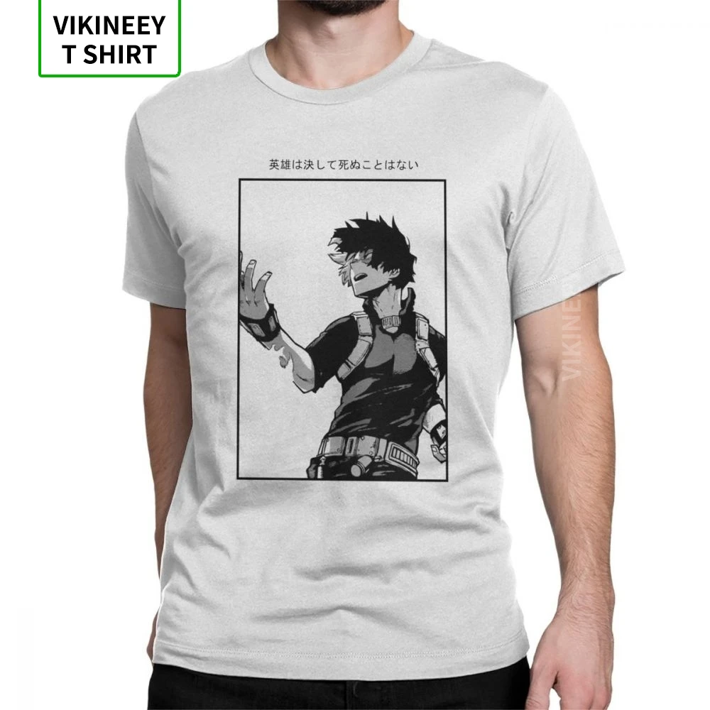 Мужская футболка с мангой из аниме Моя геройская Академия Shouto винтажные футболки