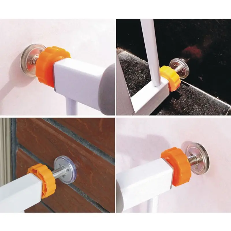 Детская безопасность Лестницы ворота Винты/болты с Зажимная гайка запасные части Аксессуары 4 шт