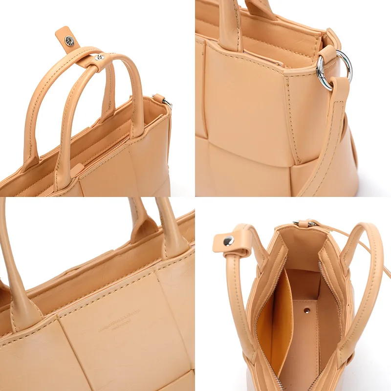 

Women Bag 2021 Summer PU Woven Shopping Bag Women Shoulder Bag Messenger Bag Women Large Capacity Ladies Bag Fashion Tote Ba