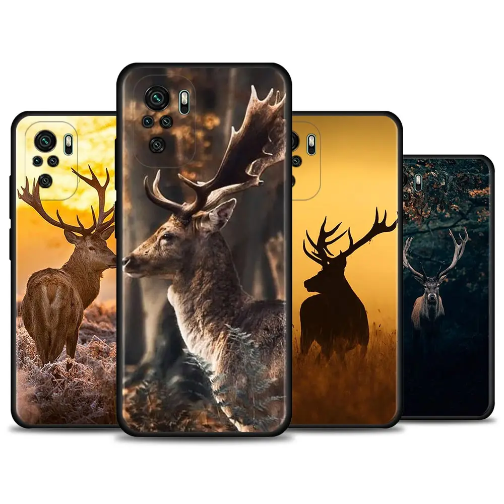 

Deer Hunting Camo Soft Funda for Redmi K40 Plus 9A 9C 9T Coque Phone case For Redmi Note 10 Pro Max 9 9s 9t 8t 7 Cover