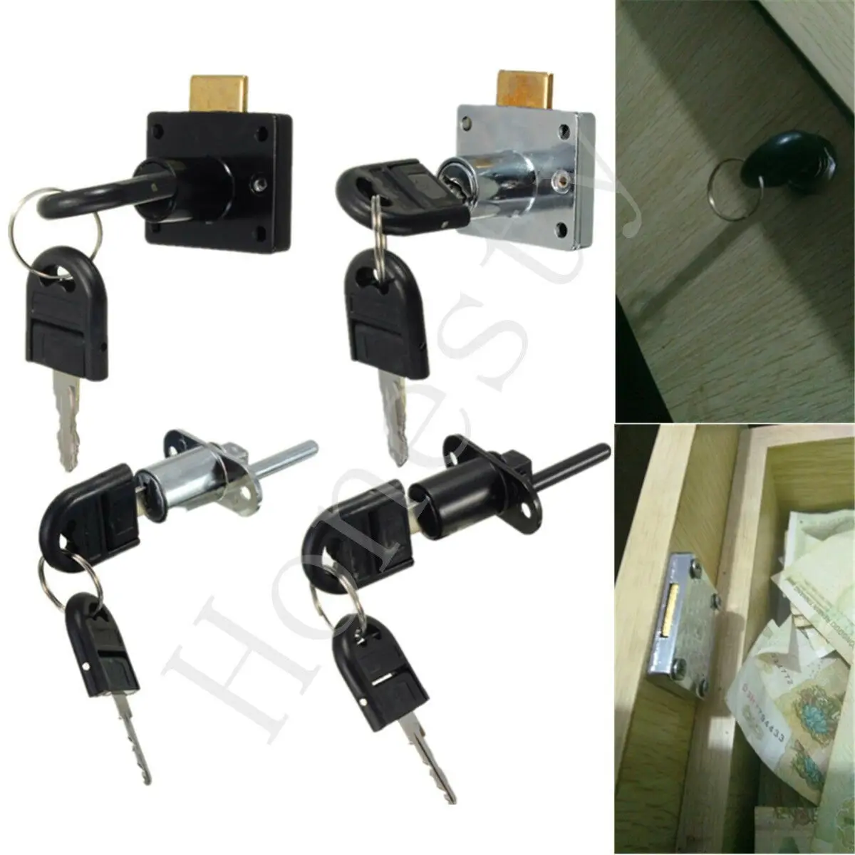 

Zinc Alloy Computer Desk Cabinet Mailbox Drawer Cupboard Locker Cam Lock Keys