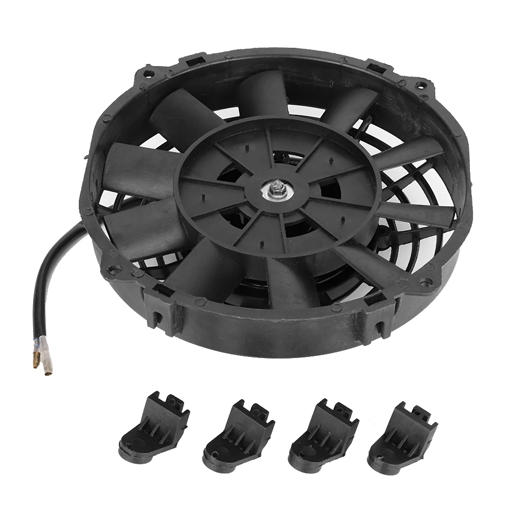 Универсальный охлаждающий вентилятор 8in 12В 80 Вт автомобильный Кондиционер