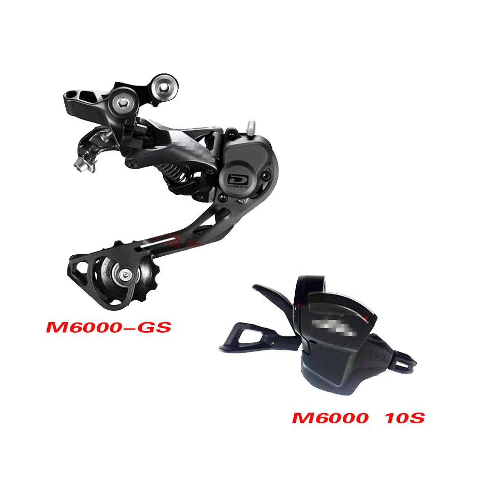 SHIMAN0 M6000/M610/M615 10 скоростные переключатели+ задние переключатели+ 42T 46T 50T SUNSHINE cassette 10 speed Chain Groupset