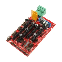 ramps 1 4 control board expansion panel part motherboard 3d printers parts shield red for arduino