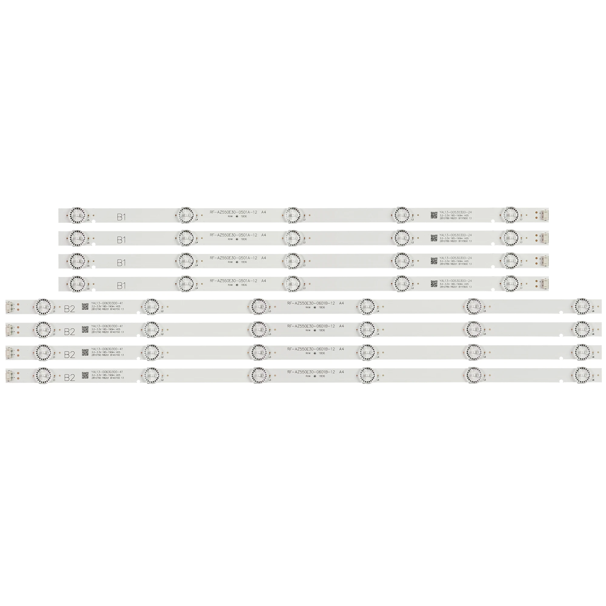 

LED Backlight strip For LG 55" TV 55UJ6200 55UJ6300 RF-AZ550E30-0501A-12 RF-AZ550E30-0601B-12 SDL550WY LD0-910 55E388G