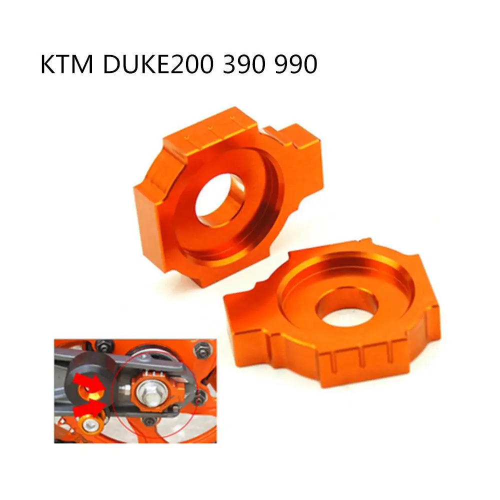HiMISS Мотоцикл CNC задний мост блоков цепи регулятор для KTM DUKE125 200 390| |