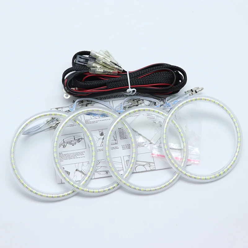 Для MERCEDES BENZ GLK CLASS X204 2010 2011 2012 ультра яркий SMD белый светодиодный ангельские глазки