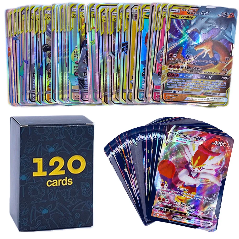 Карты Pokemons GX блестящие Такара Томи этикетка команда VAMX карты игра битва торговая