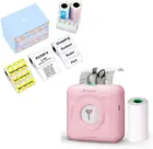 Портативный термопринтер Bluetooth 2021 PeriPage, миниатюрный фотопринтер для мобильных телефонов Android iOS телефонов 58 мм, карманный 3D-принтер