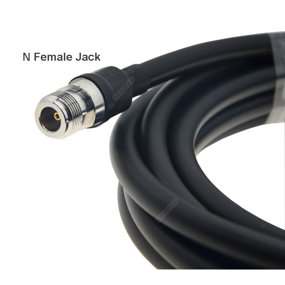 N Female to SMA Male LMR400 Cable 50 Ohm Low Loss RF Coax Pigtail Jumper for Helium Hotspot Bobcat Miner Lora Fiberglass Antenna |