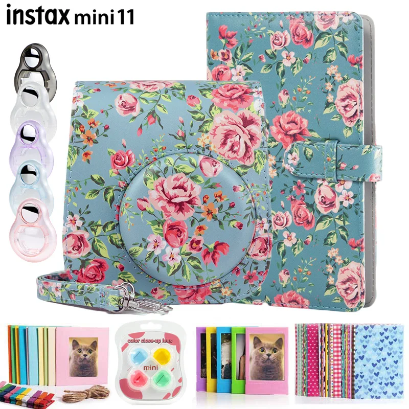 Аксессуары комплект для Fujifilm Instax Mini 11 мгновенная пленка камера с наплечной