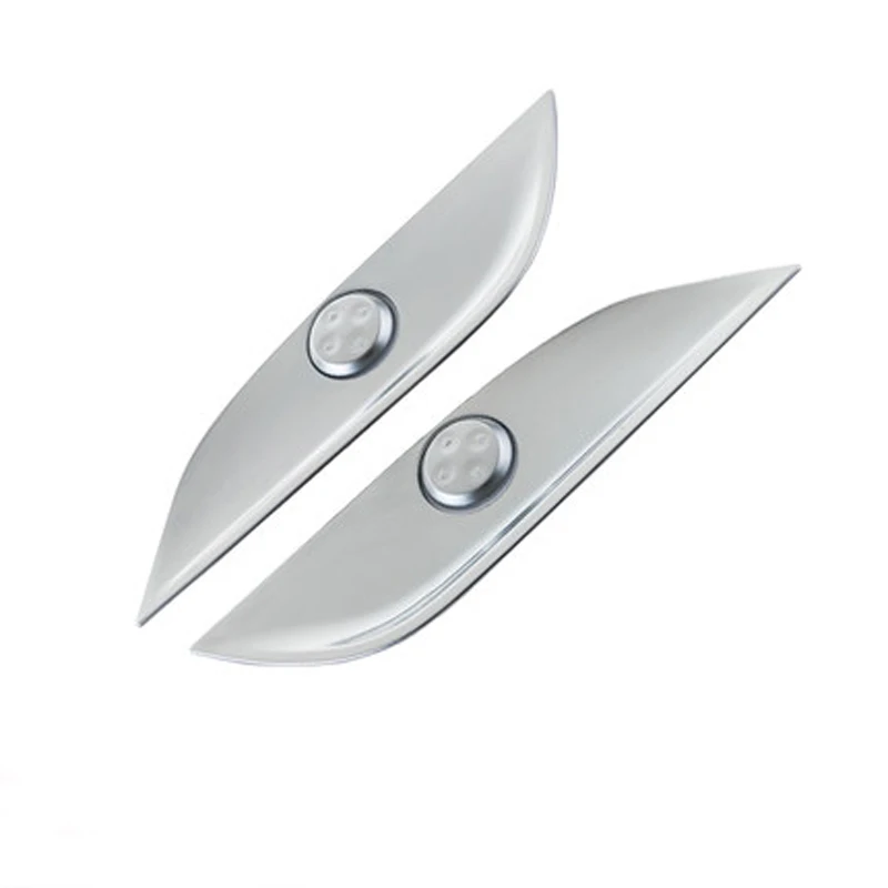 Автомобильный Стайлинг ABS Хромированная кнопка регулировки сиденья Крышка