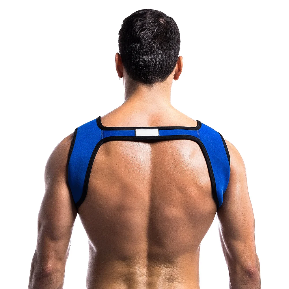 

Men Shoulder Support Harness Sport Fitness Training Shoulder Neoprene Protectors EK-New