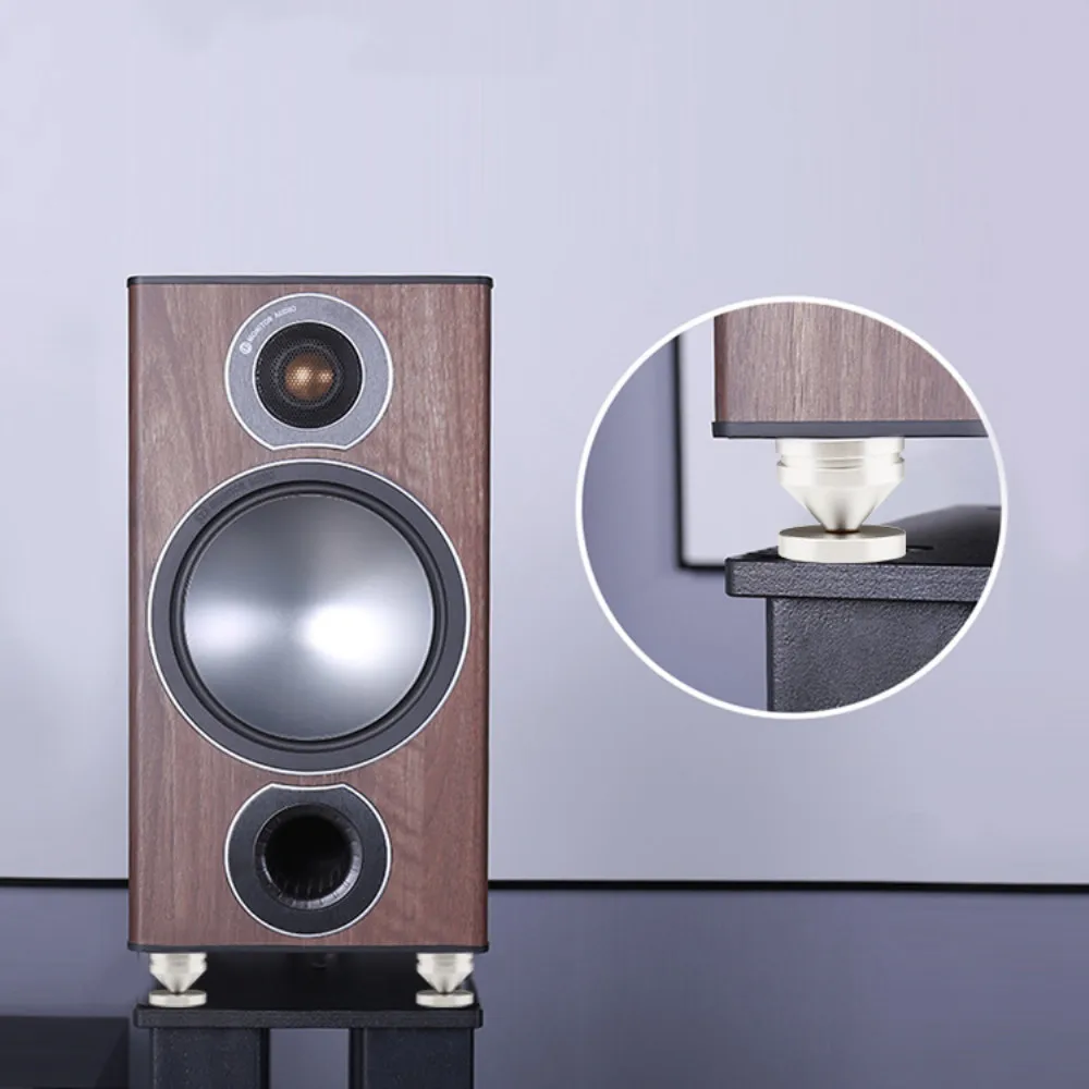 4 компл Hi Fi аудио ног Шипы Конус пол Ноготь на ноге Алюминий сплав Динамик компакт