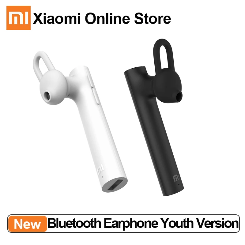 Xiaomi Мини Bluetooth наушники гарнитура Молодежная версия беспроводной моды Chargable drive наушники с зарядным кабелем подарок