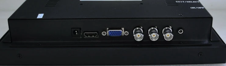 BNC Computador сток бросился Hmi панель компьютер водонепроницаемый 12 дюймов CCTV монитор Hdmi Bnc вход для машины металлический чехол - Цвет: BNC