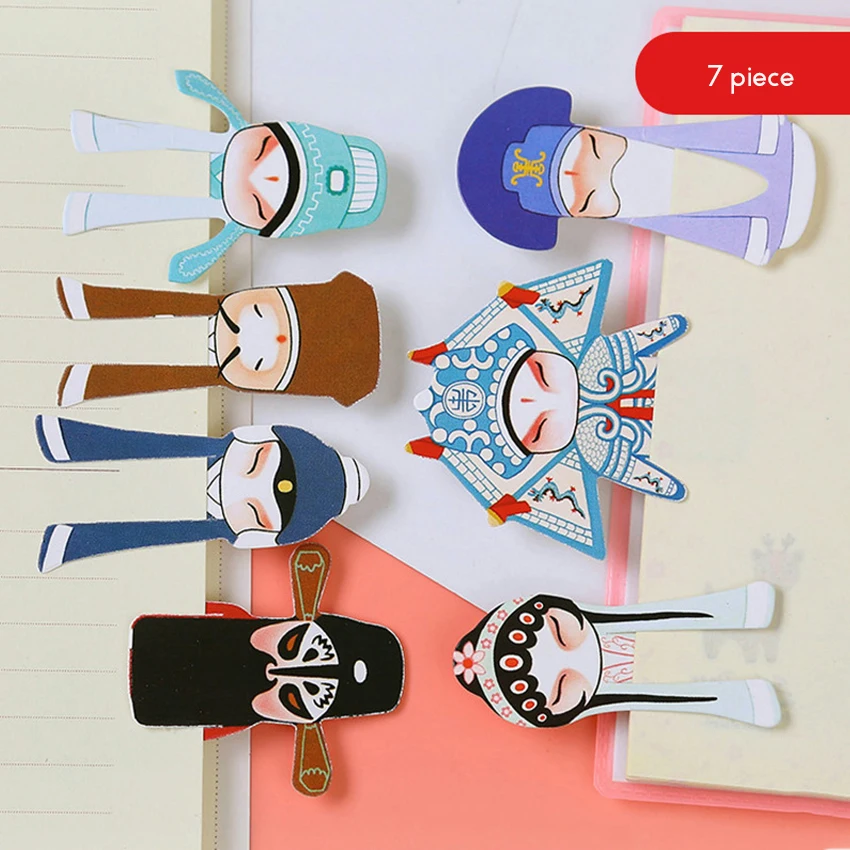 1 комплект творческий Китайский Стиль Закладка для книги Пекинская опера