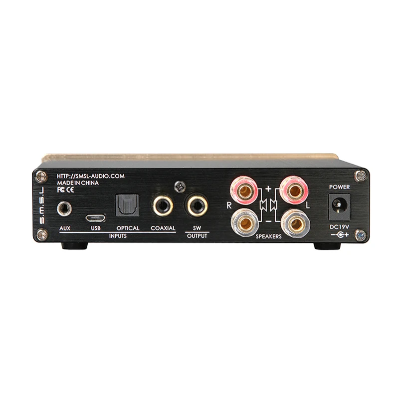 SMSL Q5 PRO 45 Вт* 2 192 кГц/24 бит чистый цифровой усилитель мощности с пультом дистанционного управления