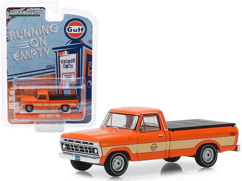 Модель автомобиля GL 1:64 1976 модель внедорожника FORD с покрытием для кровати из