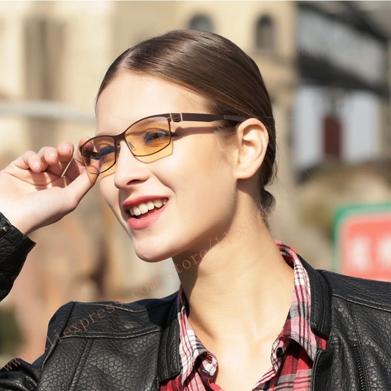 Высококачественные титановые очки для чтения мужские и женские дальнозоркости