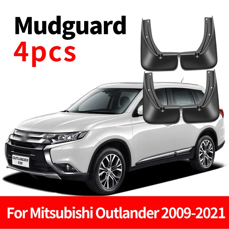 

4 шт., Автомобильные Брызговики для Mitsubishi Outlander 2009-2021