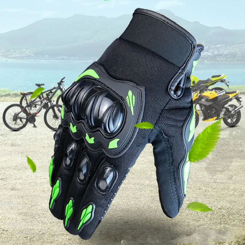 Мотоциклетные Перчатки с закрытыми пальцами гоночные перчатки уличные