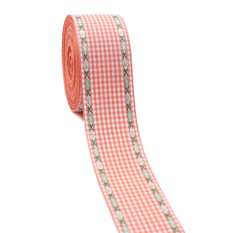 10 ярдов/кружево в рулоне жаккардовая вышивка блестящая лента упаковка сделай сам