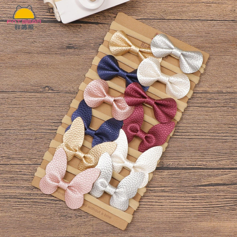 Детские обручи для волос с бантом 12 шт./компл. | Мать и ребенок