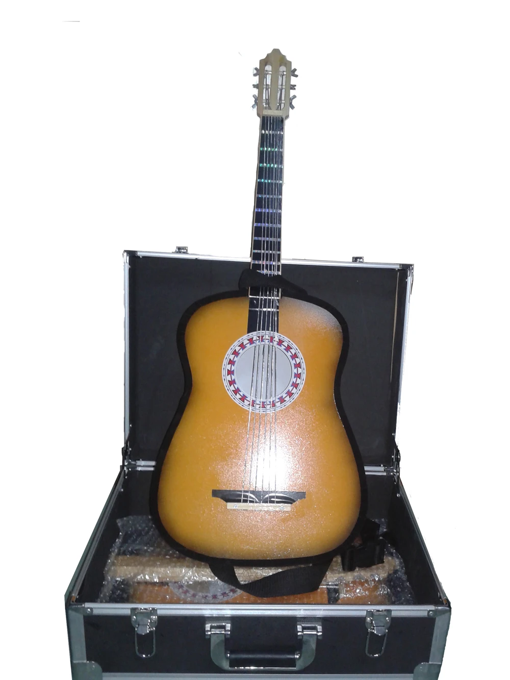 Появляющаяся и плавающая гитара волшебные фокусы потрясающая сцена иллюзии трюк