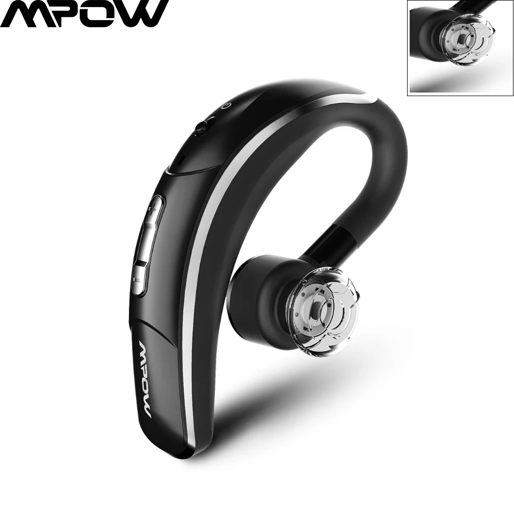 Mpow Новый Полумесяца Беспроводные наушники с микрофоном телефонные звонки в