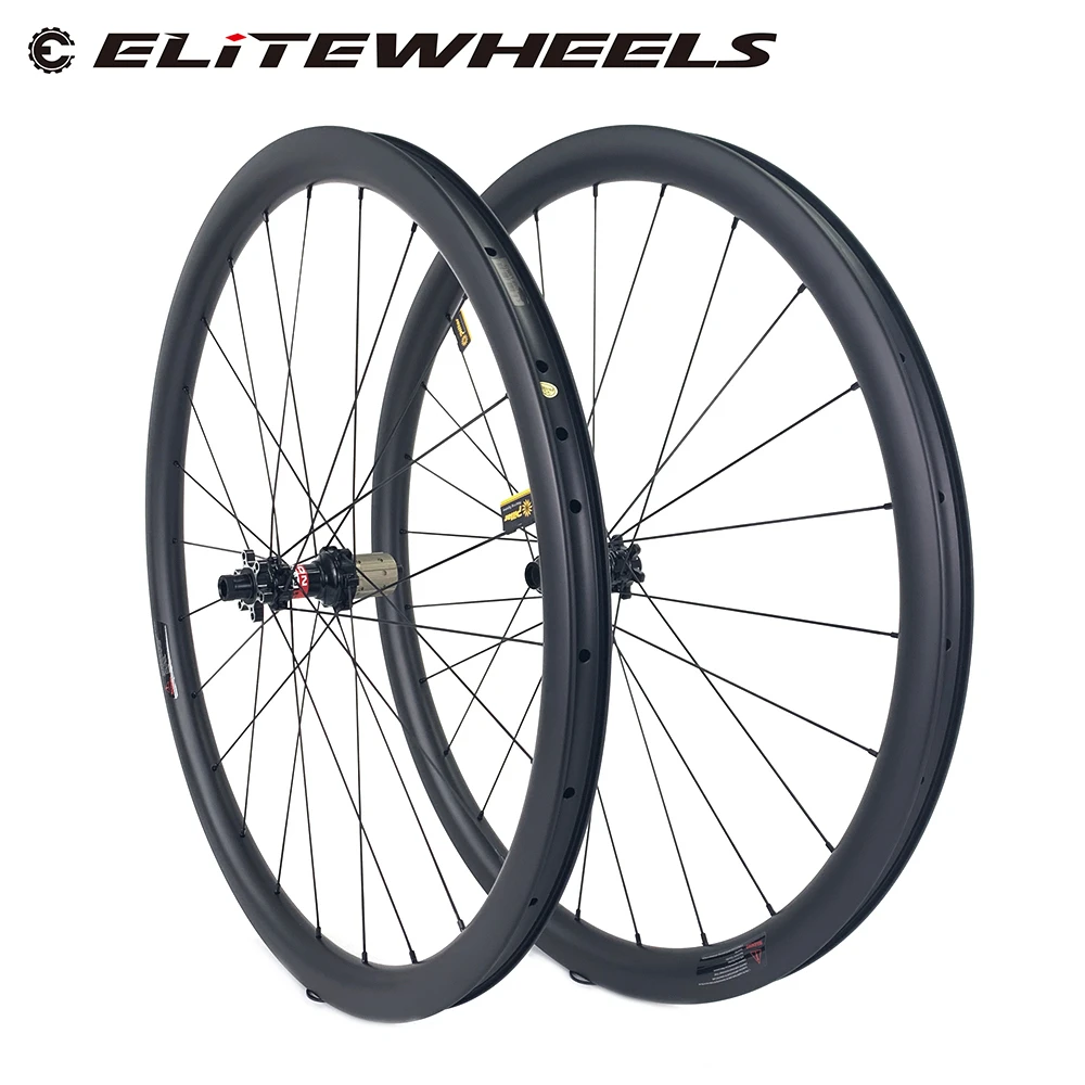 ELITEWHEELS дорожный дисковый тормоз углеродная колесная Установка 25 мм ширина 38