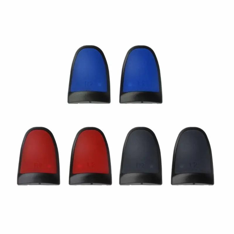 1 пара новых Противоскользящих кнопок L2 R2 для геймпада PS4|Запасные части| |