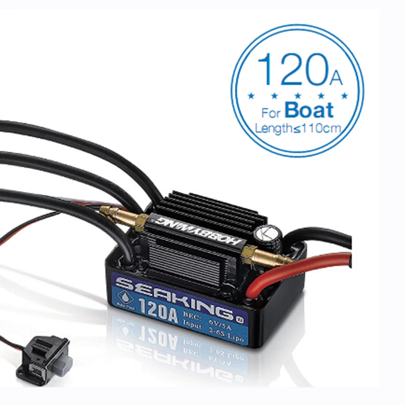 Контроллер скорости Hobbywing SeaKing V3 бесщеточный контроллер Lipo для радиоуправляемых