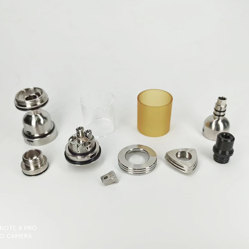 

Coppervape Style Skyline R RTA V2 Top Filling 22mm 3.2 Ml with Two Airdisks SS316 Vape Tank Rebuildable Atomizer