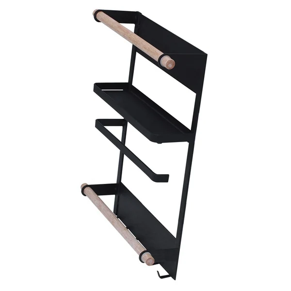 Магнитный органайзер для кухни держатель бумажных полотенец Прочные стойки