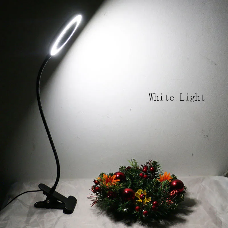USB Универсальная лампа с гибким зажимом высшего класса Регулируемая цветовой