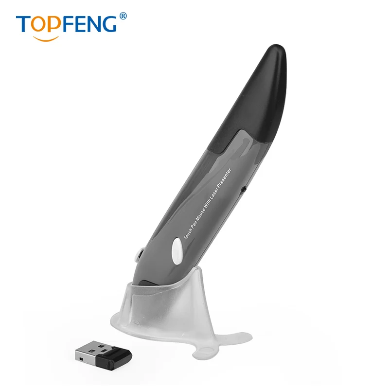 Беспроводная оптическая карманная Ручка мышь регулируемая почерк мини