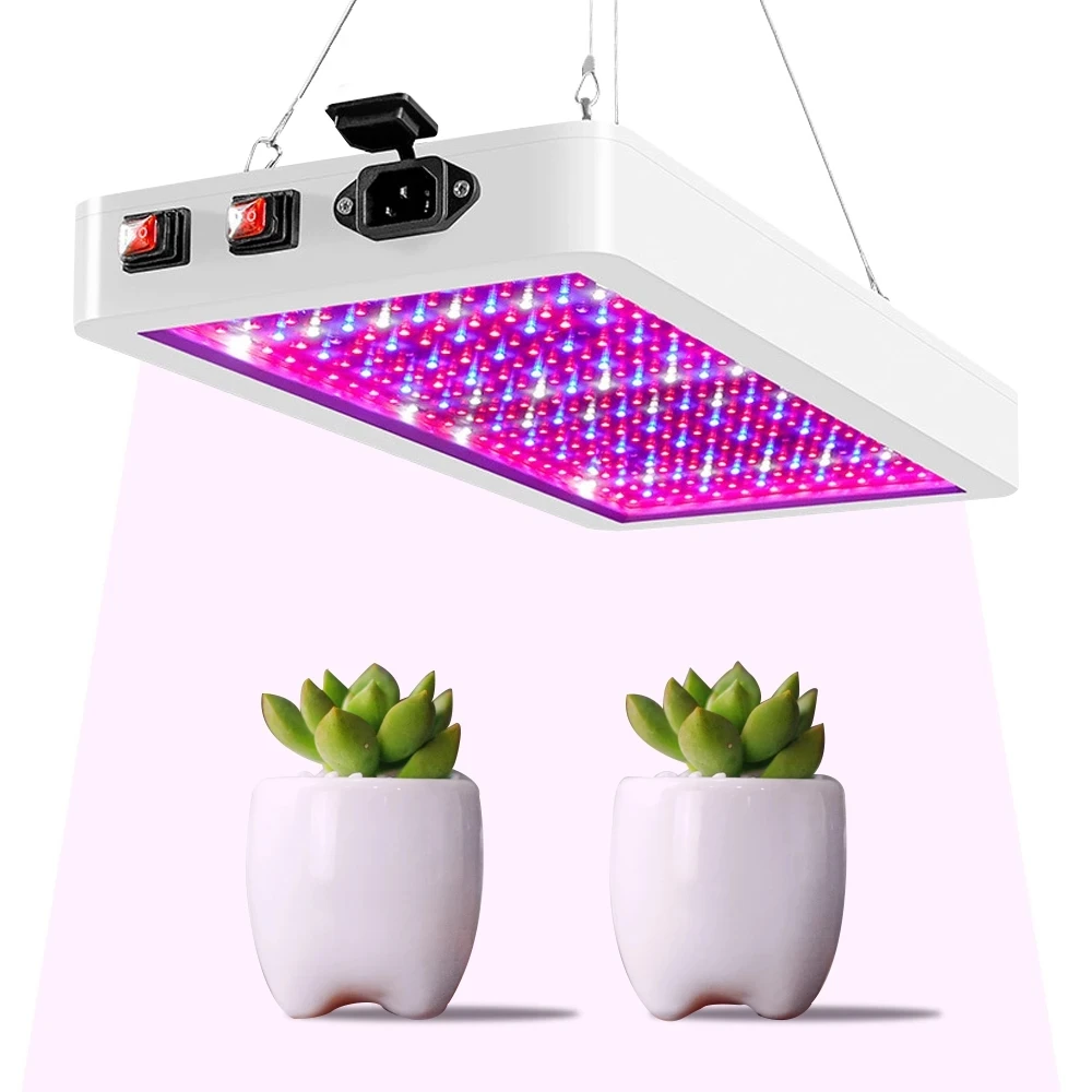 

LED Quantum Plate Plant Lamp Waterproof Full Spectrum Greenhouse Seedling Plant Growth Lights