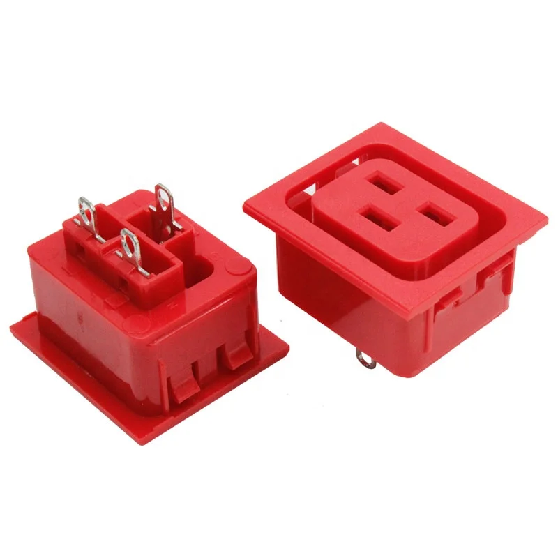 

IEC C19 AC POWER SOCKET FEMALE INLET 3 pin 16A/20 250V connector outlet plug